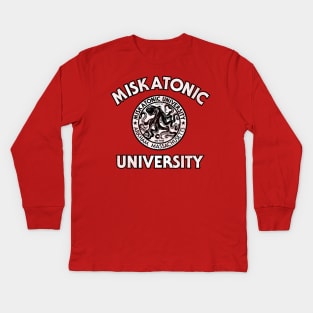 Miskatonic University Seal Kids Long Sleeve T-Shirt